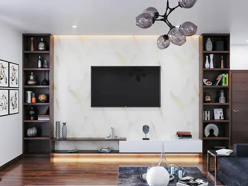 What are the advantages and characteristics of UV Marble Sheets-1