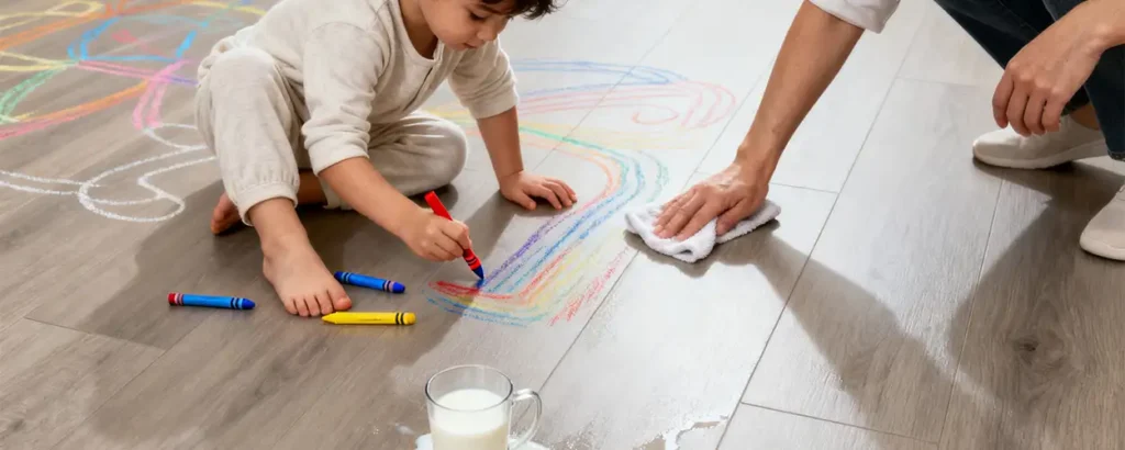 how spc flooring can withstand pets and kids 1