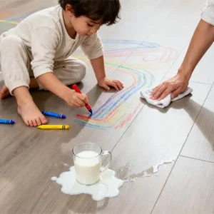 how spc flooring can withstand pets and kids 3